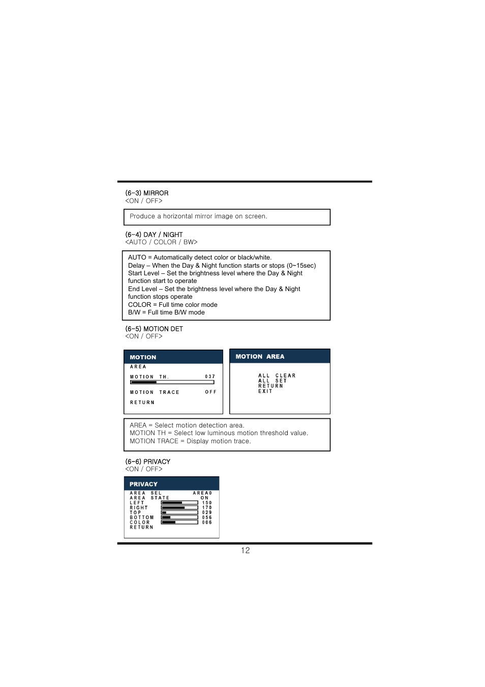 Speco Technologies CVC6146SCS User Manual | Page 14 / 20