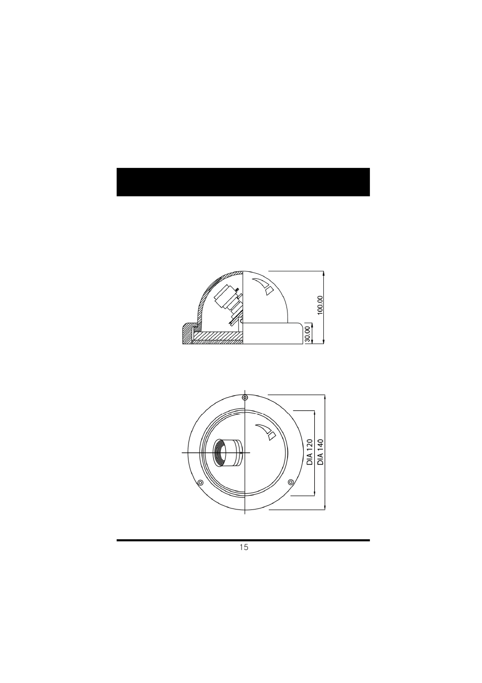 Dimensions | Speco Technologies CVC6146SCS User Manual | Page 17 / 20