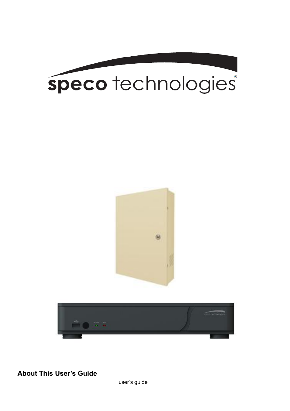 Speco Technologies 4 User Manual | 94 pages