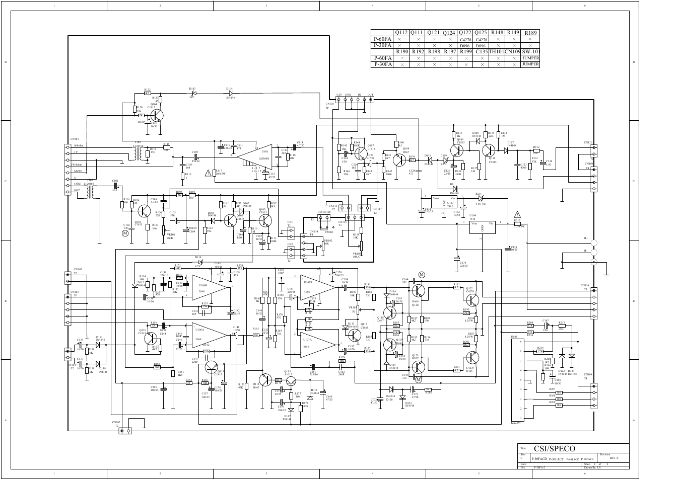 Speco Technologies P-30FACC User Manual | Page 15 / 15