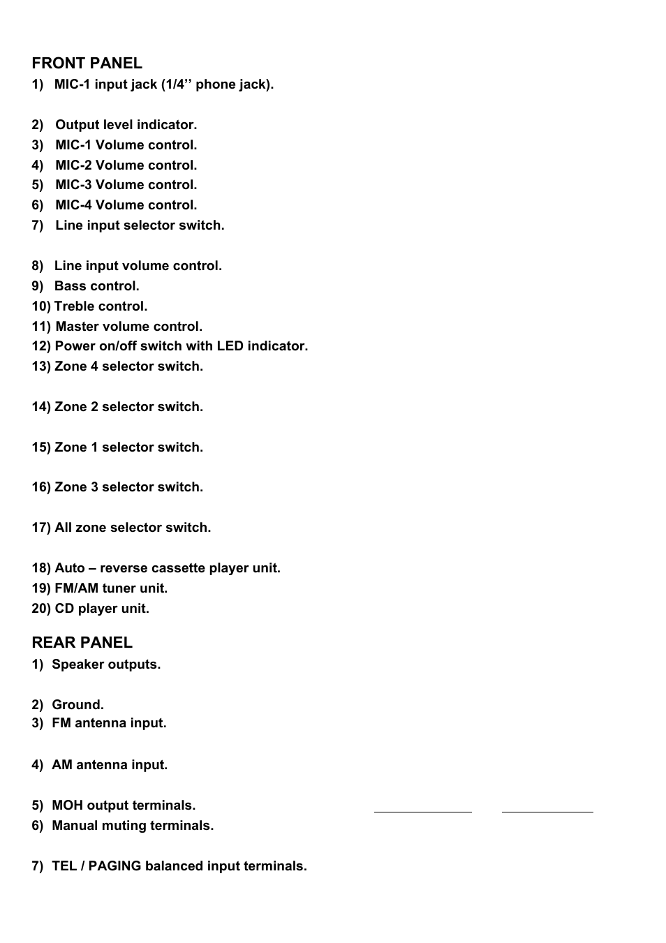 Speco Technologies P-30FACC User Manual | Page 5 / 15