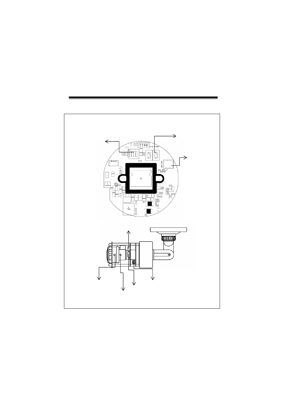 Camera installation | Speco Technologies 560 LINE COLOR BULLET CAMERA HT7715DNVW User Manual | Page 8 / 16