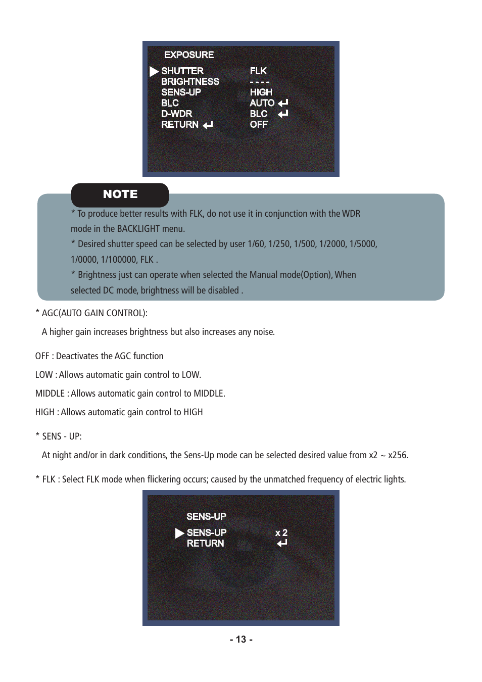 Speco Technologies CVC6146SCFF User Manual | Page 13 / 32