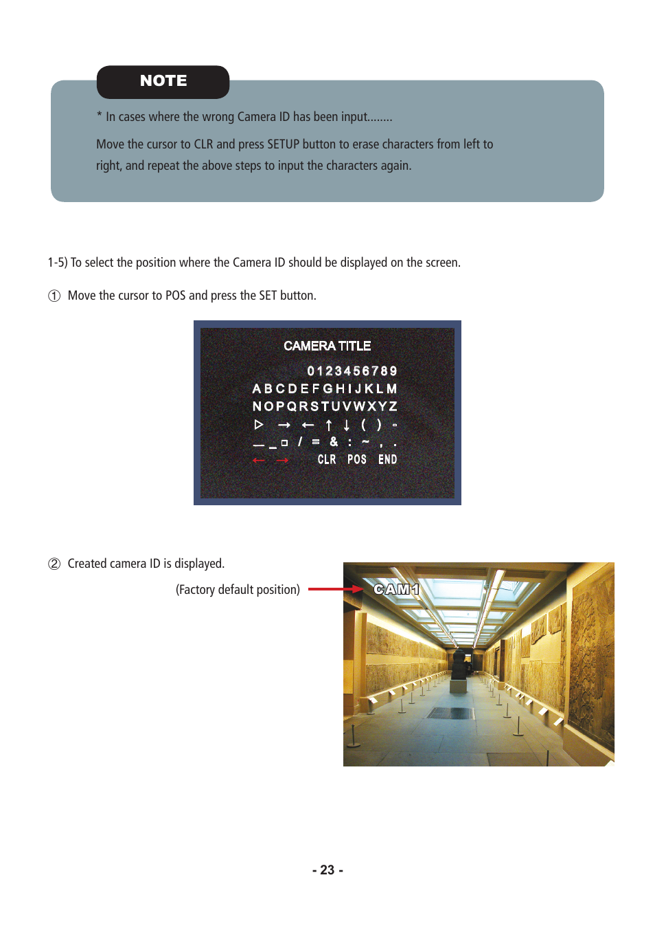 Speco Technologies CVC6146SCFF User Manual | Page 23 / 32