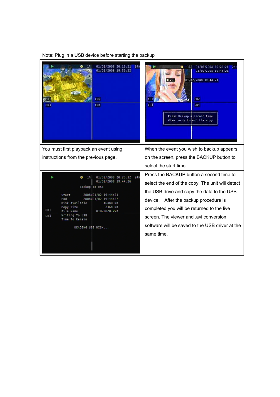 Speco Technologies EZVR4 User Manual | Page 17 / 20