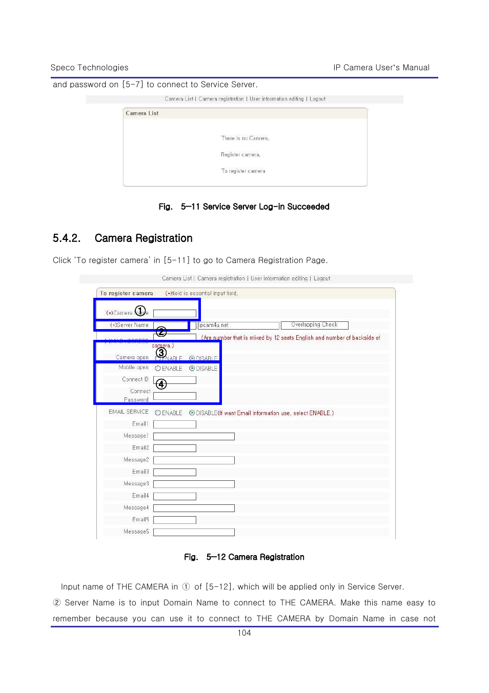 Speco Technologies & IP-WDRB1 User Manual | Page 104 / 126