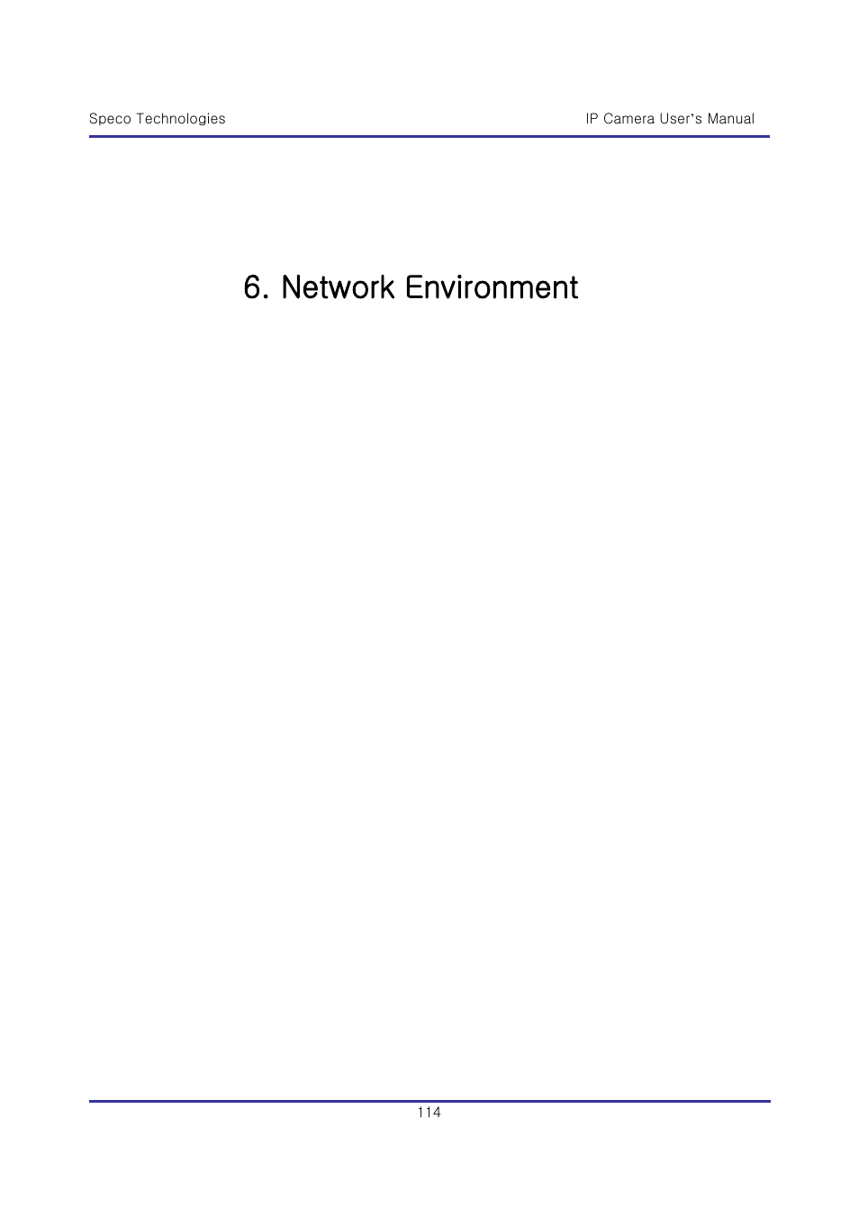 Network environment | Speco Technologies & IP-WDRB1 User Manual | Page 114 / 126