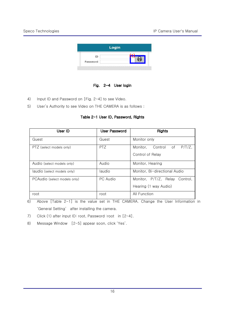 Speco Technologies & IP-WDRB1 User Manual | Page 16 / 126