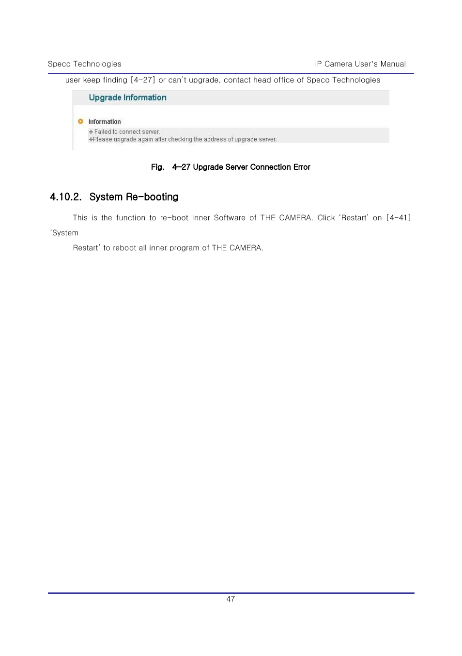 Speco Technologies & IP-WDRB1 User Manual | Page 47 / 126