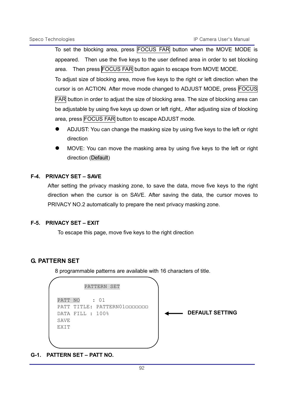 Speco Technologies & IP-WDRB1 User Manual | Page 92 / 126