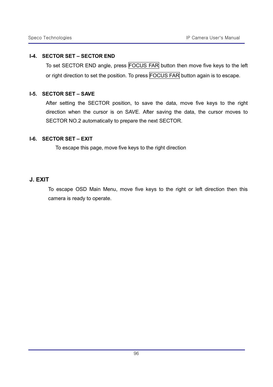 Speco Technologies & IP-WDRB1 User Manual | Page 96 / 126