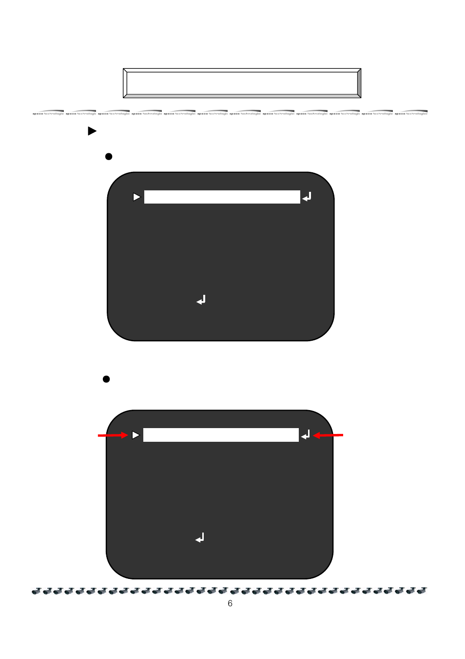 Menu set up | Speco Technologies HT - INTB8/9/10 User Manual | Page 7 / 40