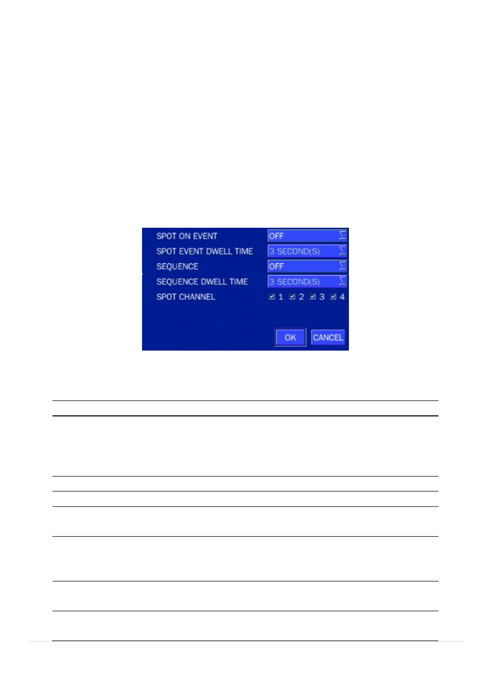 4-3. spot out | Speco Technologies D8RS User Manual | Page 29 / 94