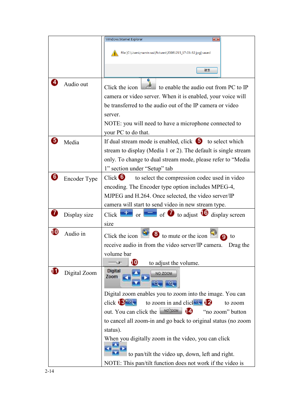 Speco Technologies SIPMPBVFH User Manual | Page 18 / 64