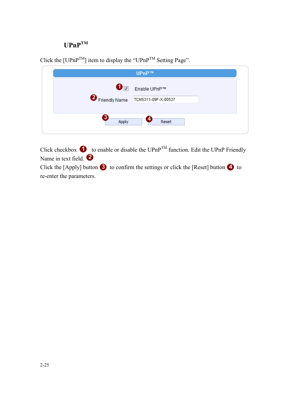 Upnp | Speco Technologies SIPMPBVFH User Manual | Page 29 / 64