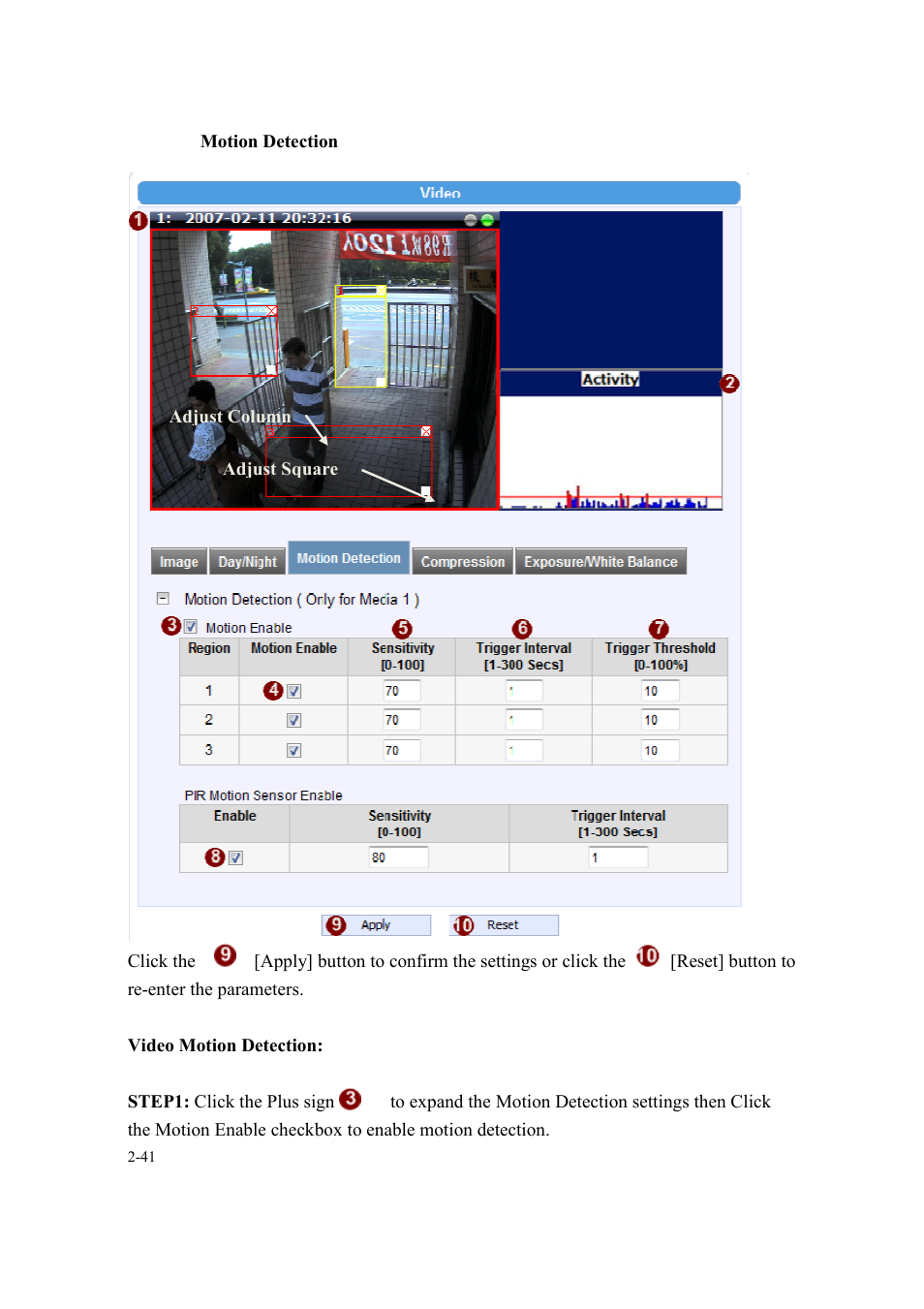 Speco Technologies SIPMPBVFH User Manual | Page 45 / 64