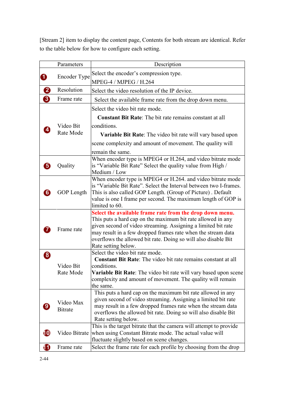 Speco Technologies SIPMPBVFH User Manual | Page 48 / 64