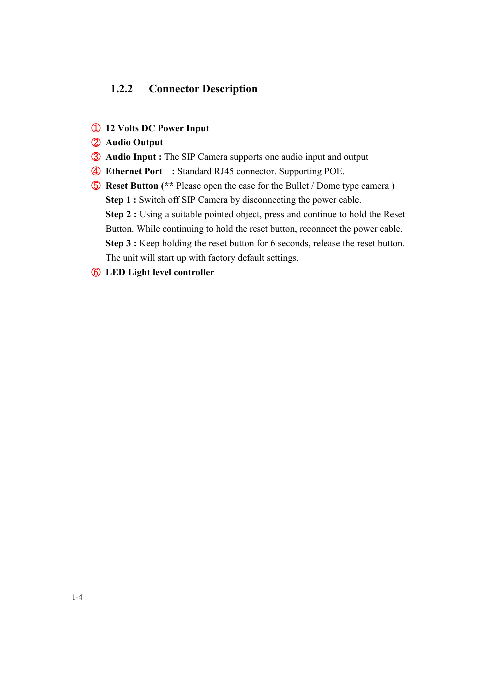 Speco Technologies SIPMPBVFH User Manual | Page 8 / 64