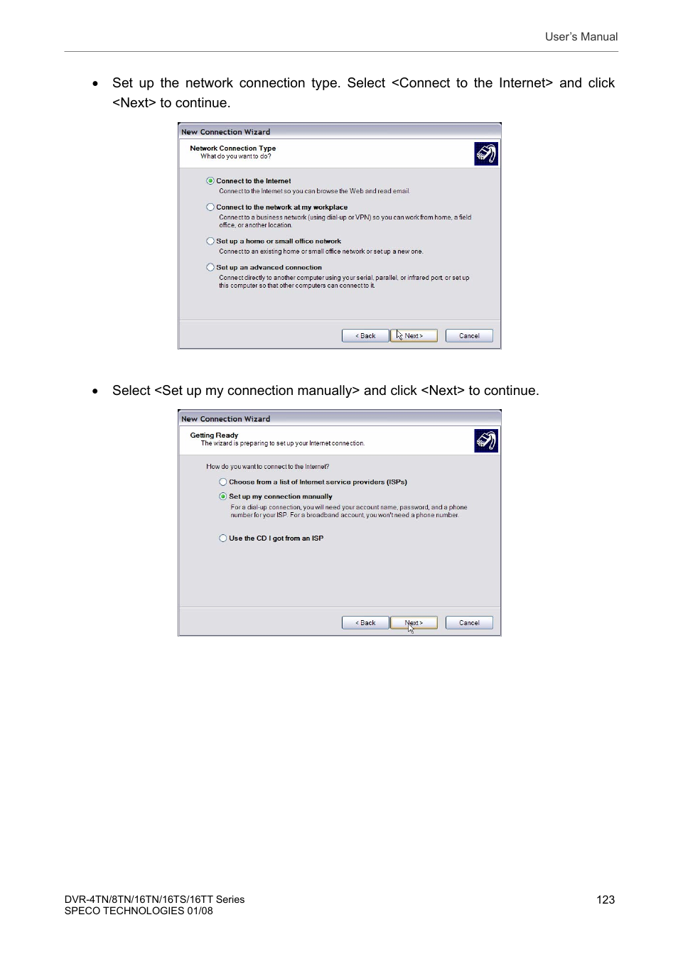 Speco Technologies DVR-16TS User Manual | Page 124 / 148