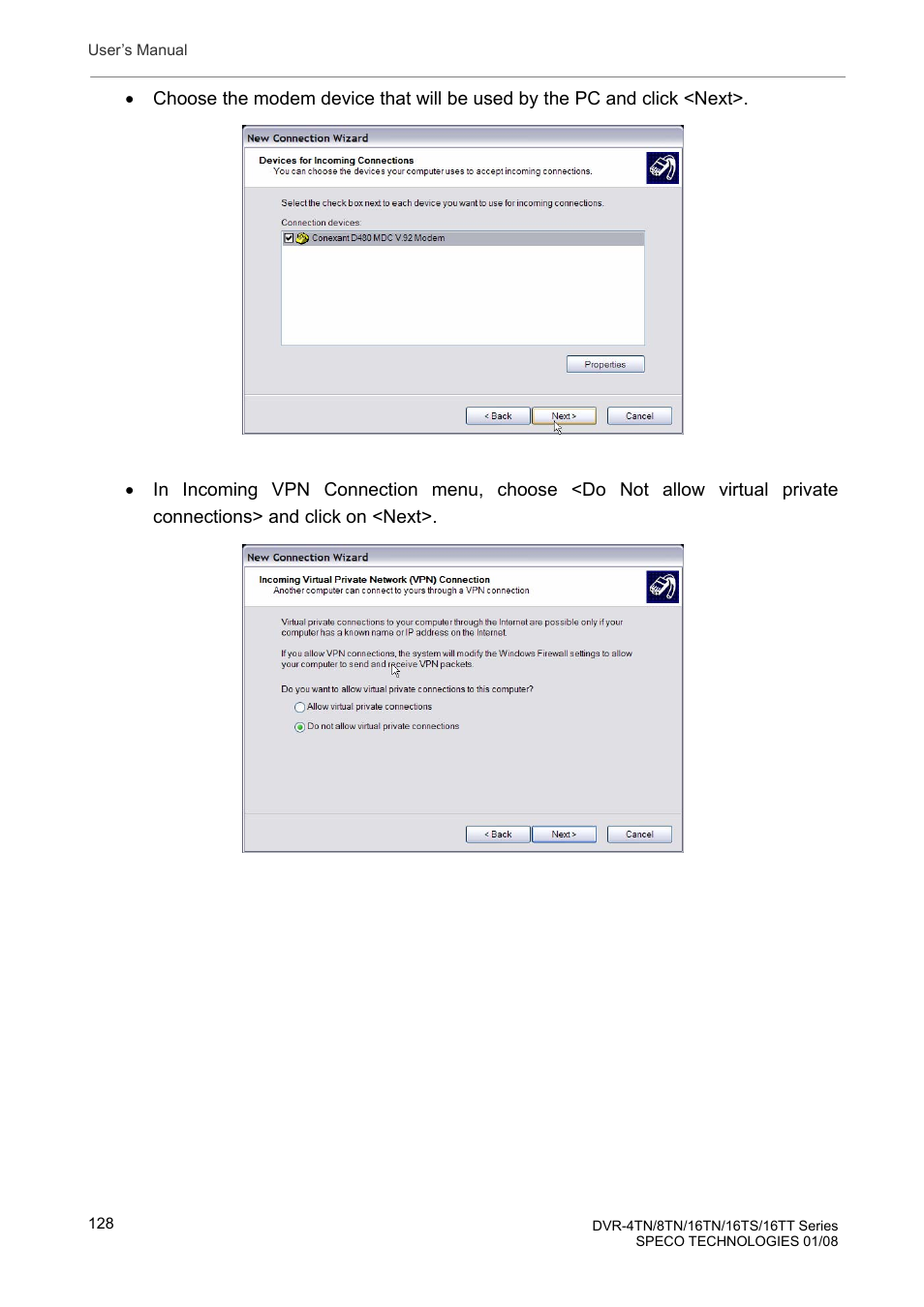 Speco Technologies DVR-16TS User Manual | Page 129 / 148
