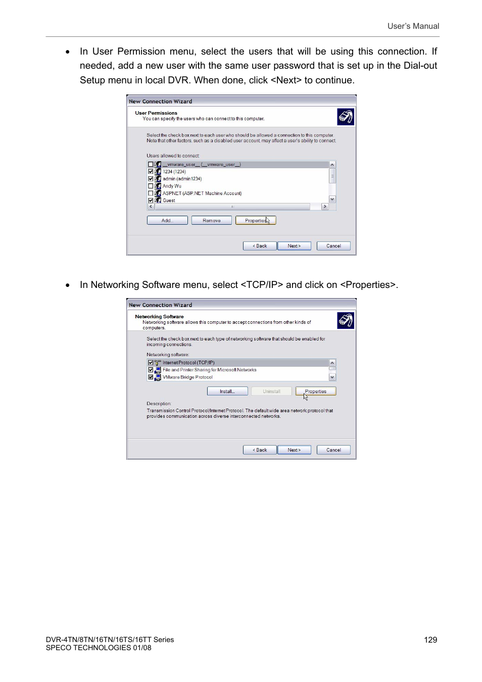 Speco Technologies DVR-16TS User Manual | Page 130 / 148