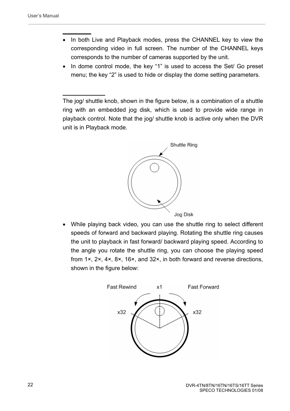 Speco Technologies DVR-16TS User Manual | Page 23 / 148