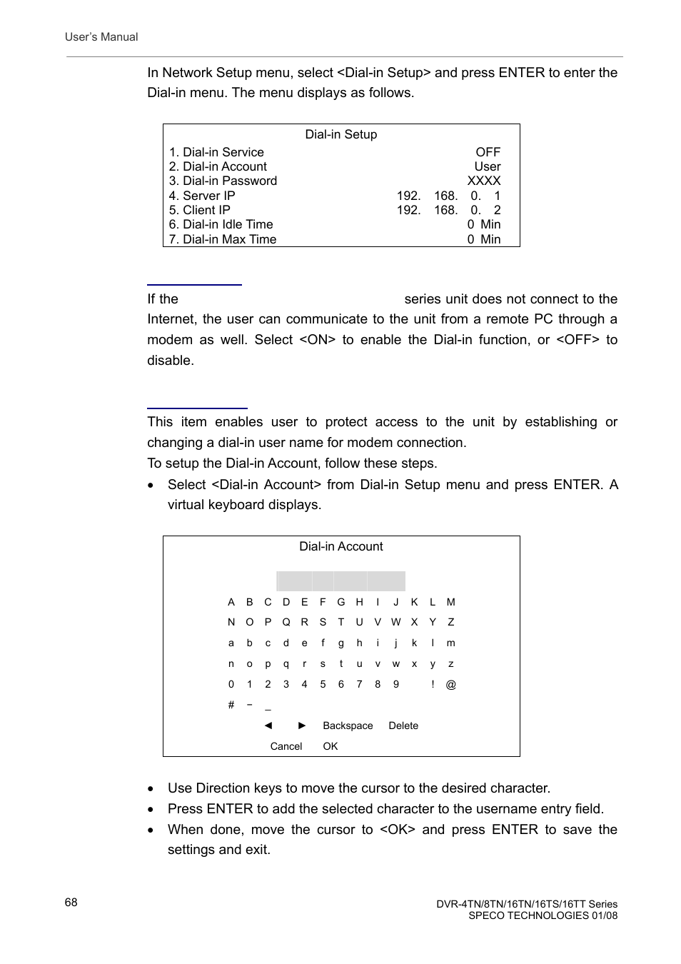 Speco Technologies DVR-16TS User Manual | Page 69 / 148