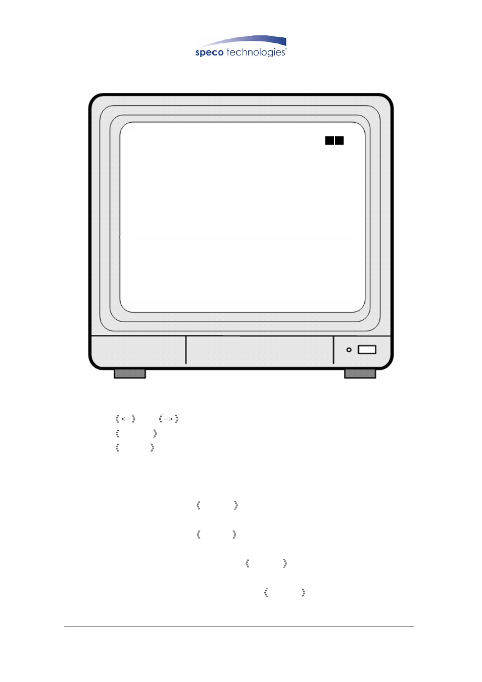 4 record setup, Ecord, Etup | Speco Technologies DVR-4CF User Manual | Page 24 / 38