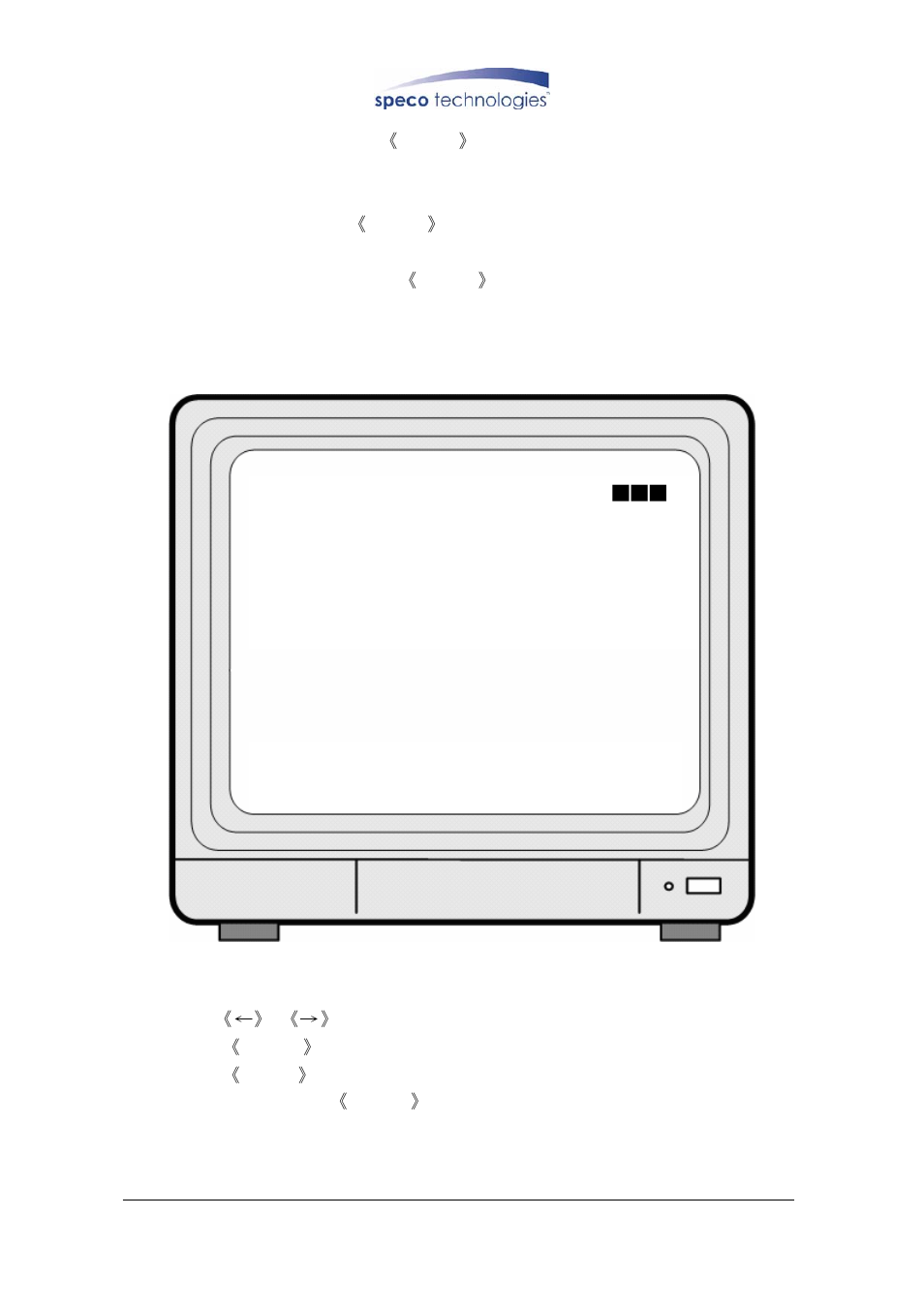 1 sensor type, Sensor, Type | Speco Technologies DVR-4CF User Manual | Page 28 / 38