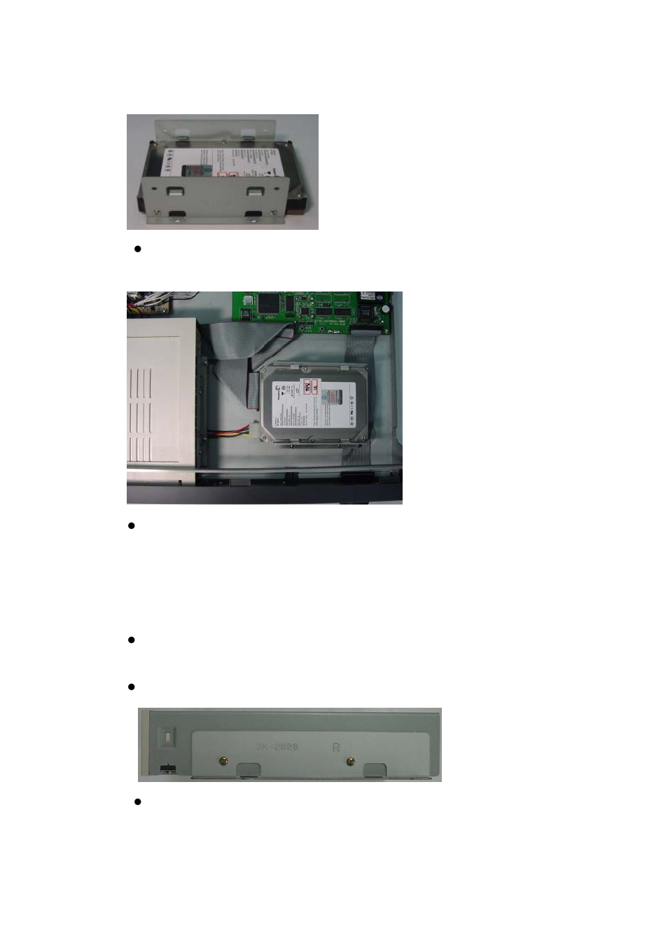 3 installing cd-rw drive, Installing cd-rw drive | Speco Technologies DVR-T4IP User Manual | Page 115 / 126