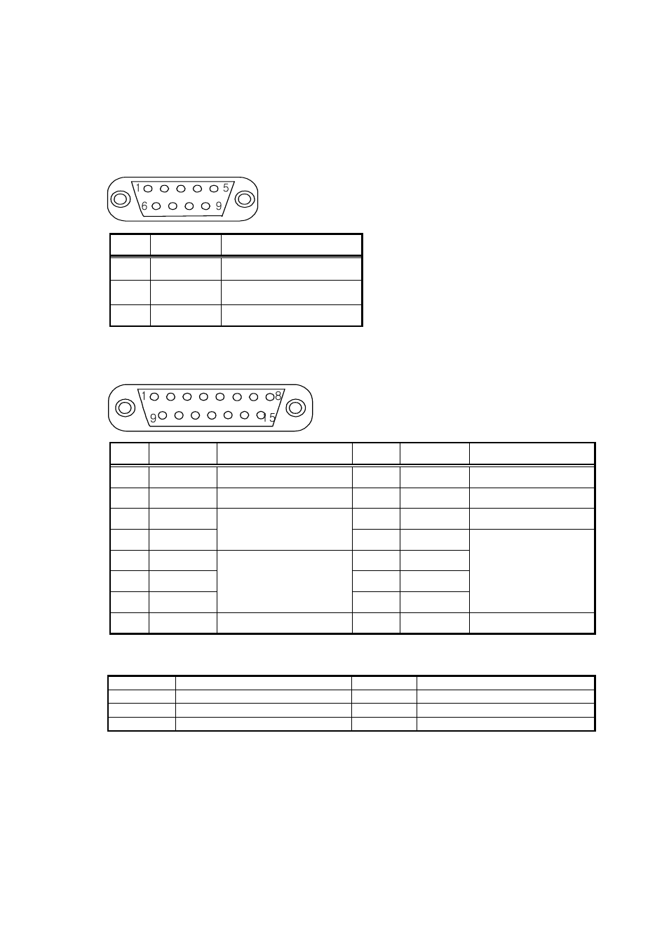 2 terminal information, 1 dsub-9p (rs-232), 2 dsub-15p (ptz / aux / alarm / sensor) | Erminal, Nformation, Dsub-9p (rs-232), Dsub-15p (ptz / aux / alarm / sensor) | Speco Technologies DVR-T4IP User Manual | Page 117 / 126