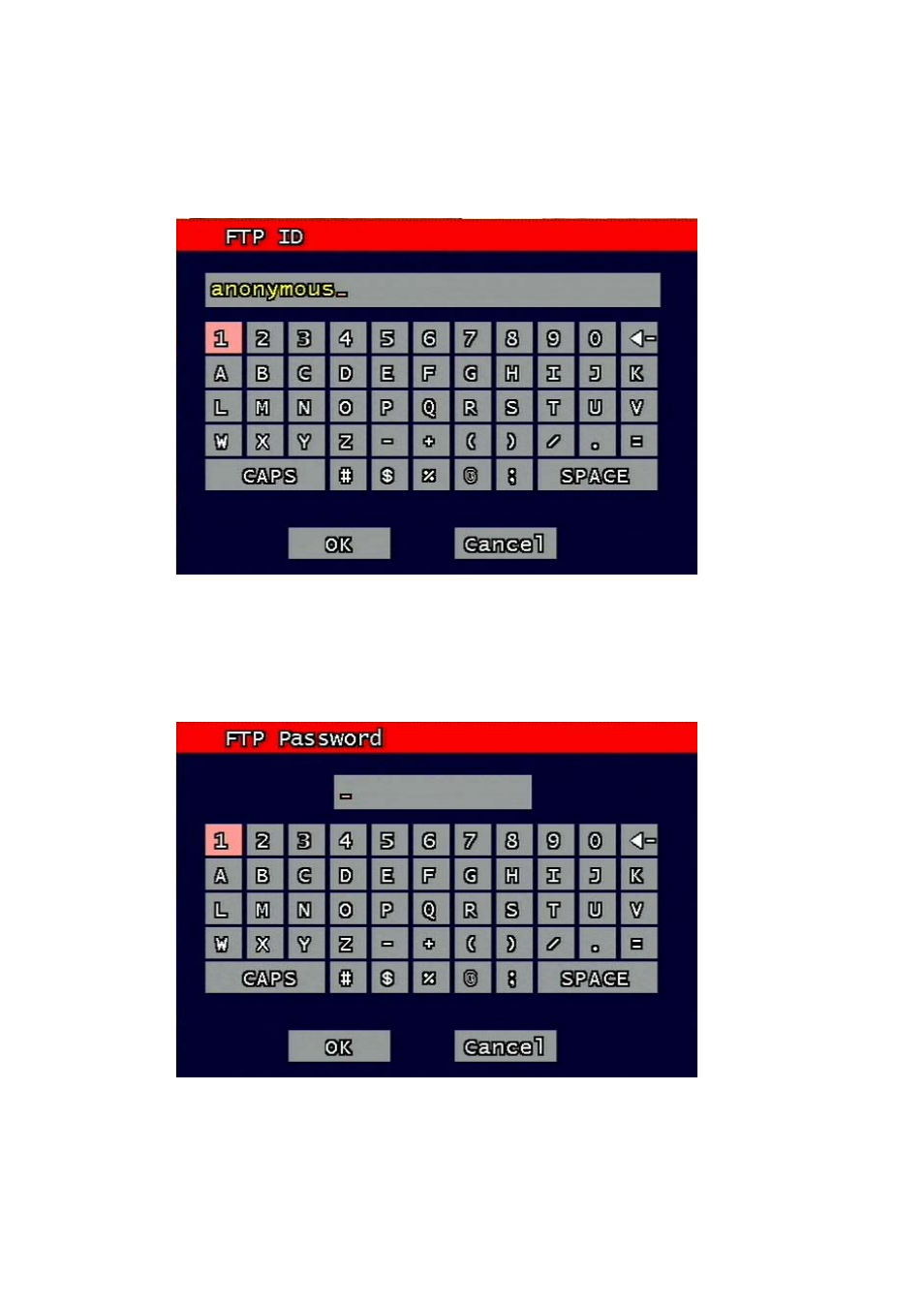 2 id, 3 password, Password | Speco Technologies DVR-T4IP User Manual | Page 43 / 126