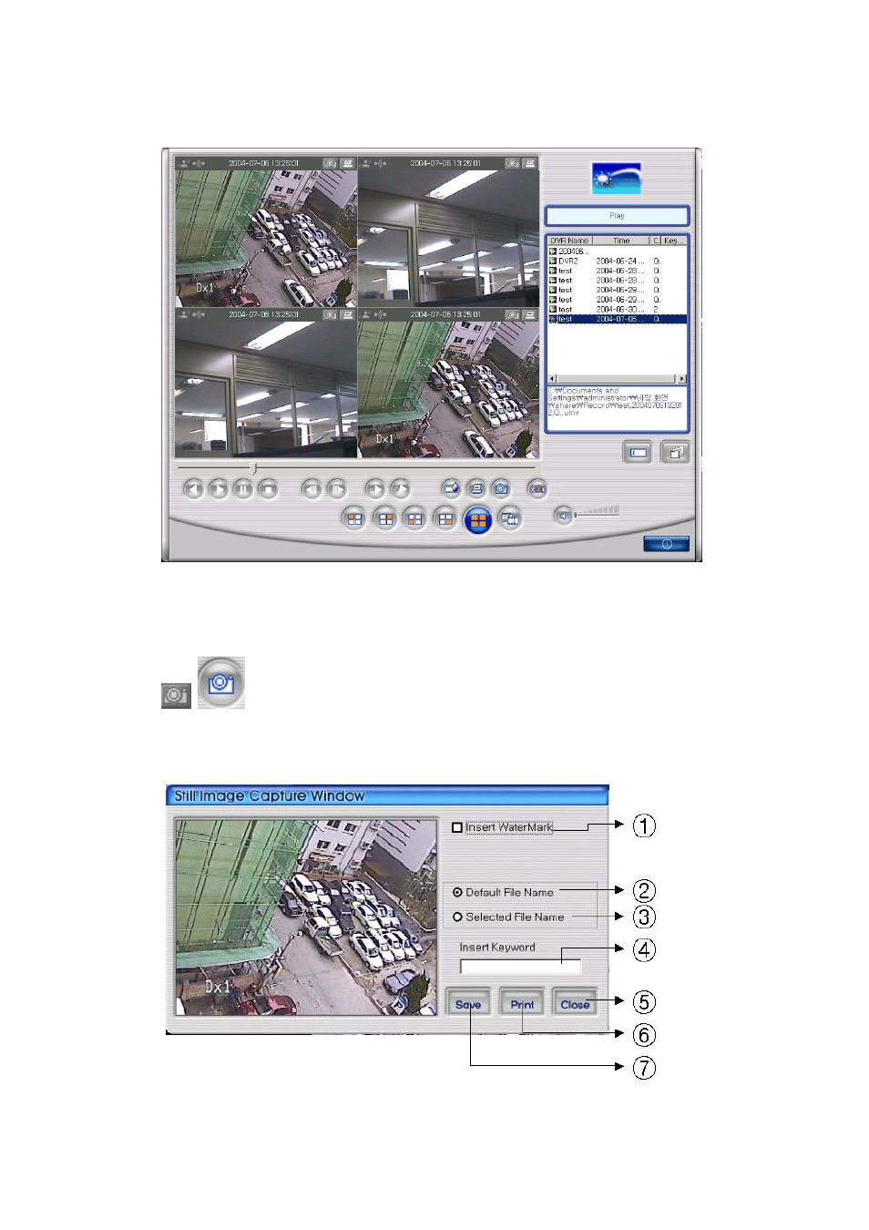 4 still image capture, Still image capture | Speco Technologies DVR-T4IP User Manual | Page 98 / 126