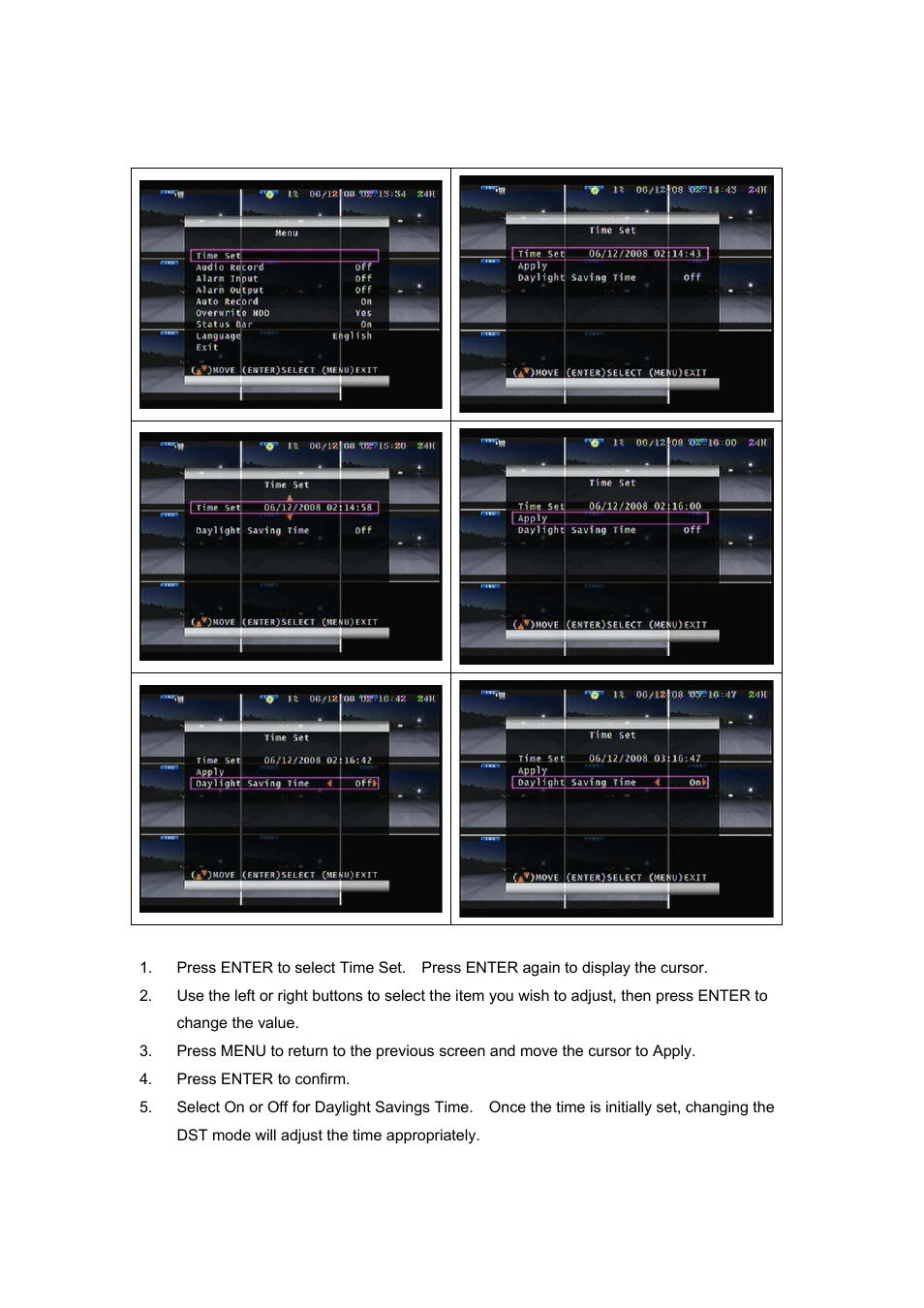 Speco Technologies EZVR4/8 User Manual | Page 12 / 24