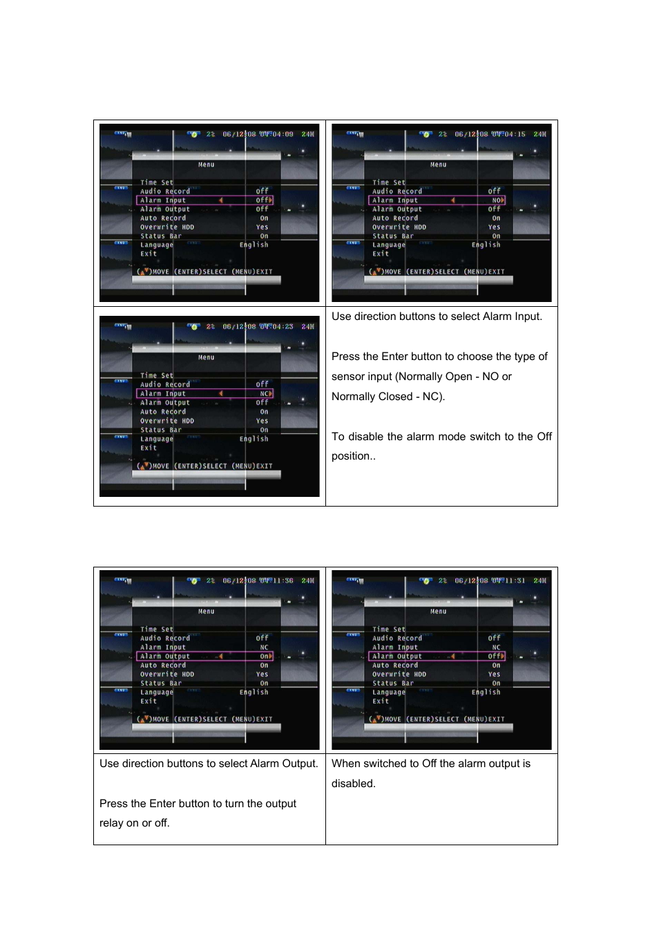 Speco Technologies EZVR4/8 User Manual | Page 14 / 24