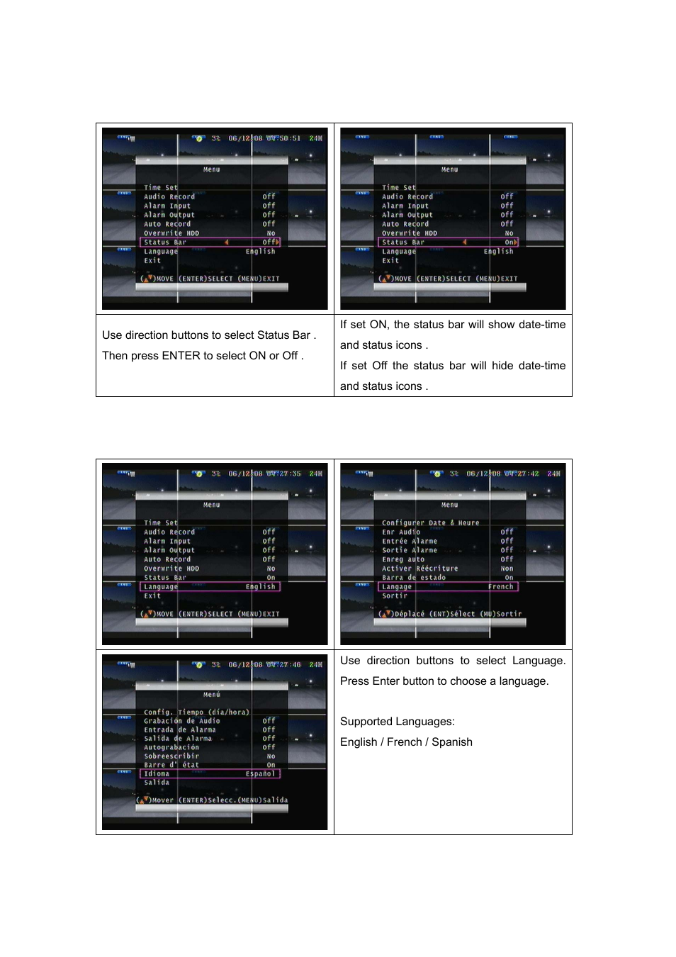 Speco Technologies EZVR4/8 User Manual | Page 17 / 24