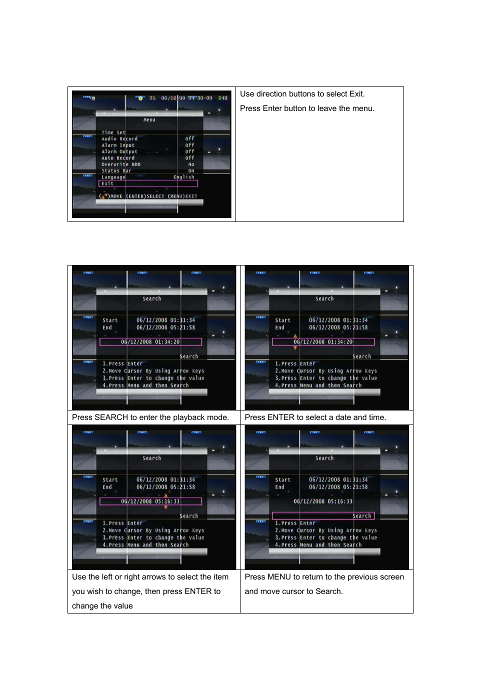 Speco Technologies EZVR4/8 User Manual | Page 18 / 24