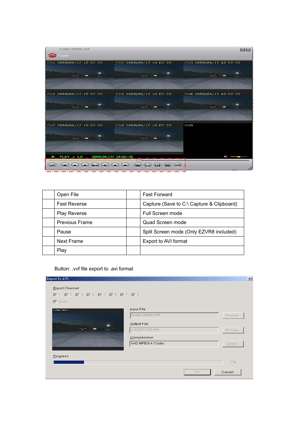 Speco Technologies EZVR4/8 User Manual | Page 21 / 24