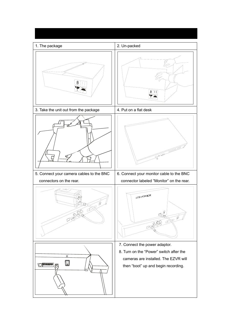 Speco Technologies EZVR4/8 User Manual | Page 6 / 24