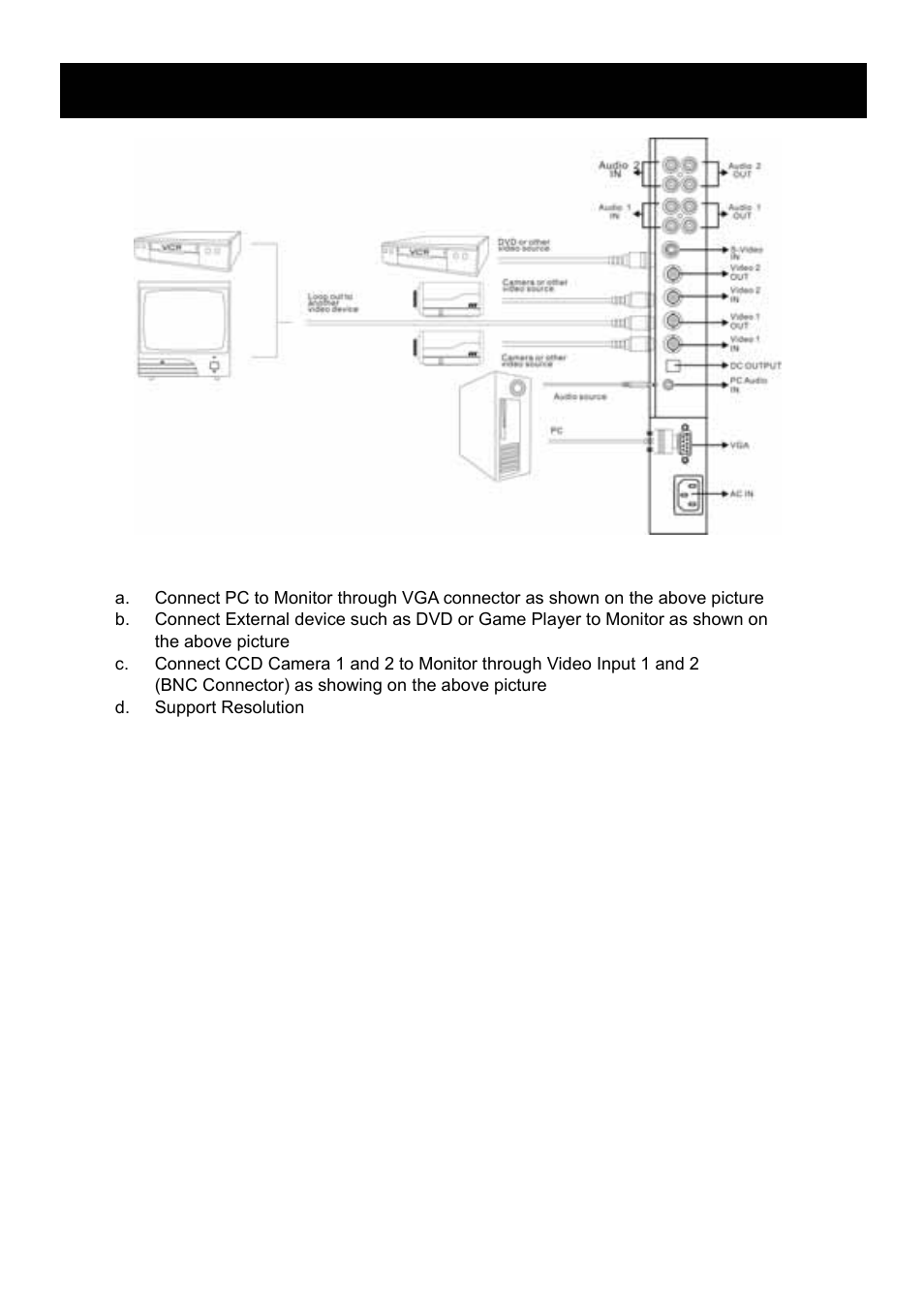 Speco Technologies VM-HT19LCD User Manual | Page 10 / 20