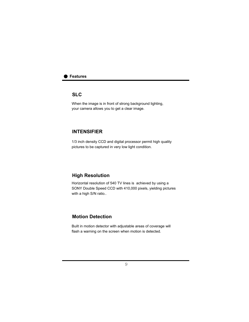 Speco Technologies HT-7248FFI User Manual | Page 10 / 24