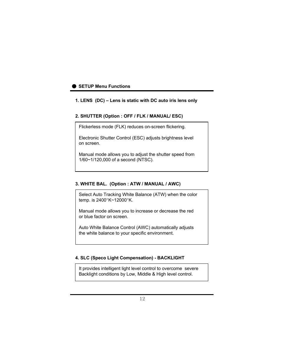 Speco Technologies HT-7248FFI User Manual | Page 13 / 24