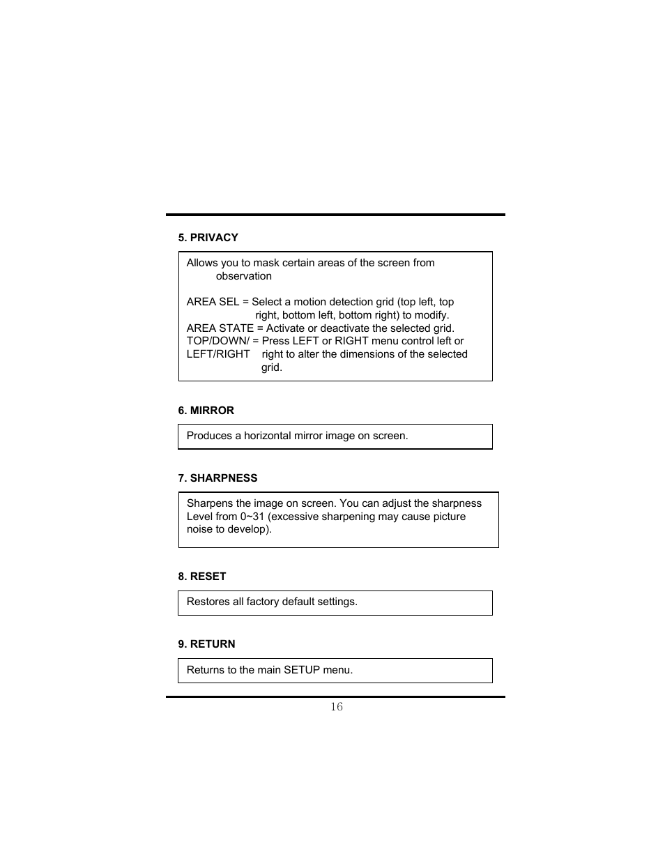 Speco Technologies HT-7248FFI User Manual | Page 17 / 24