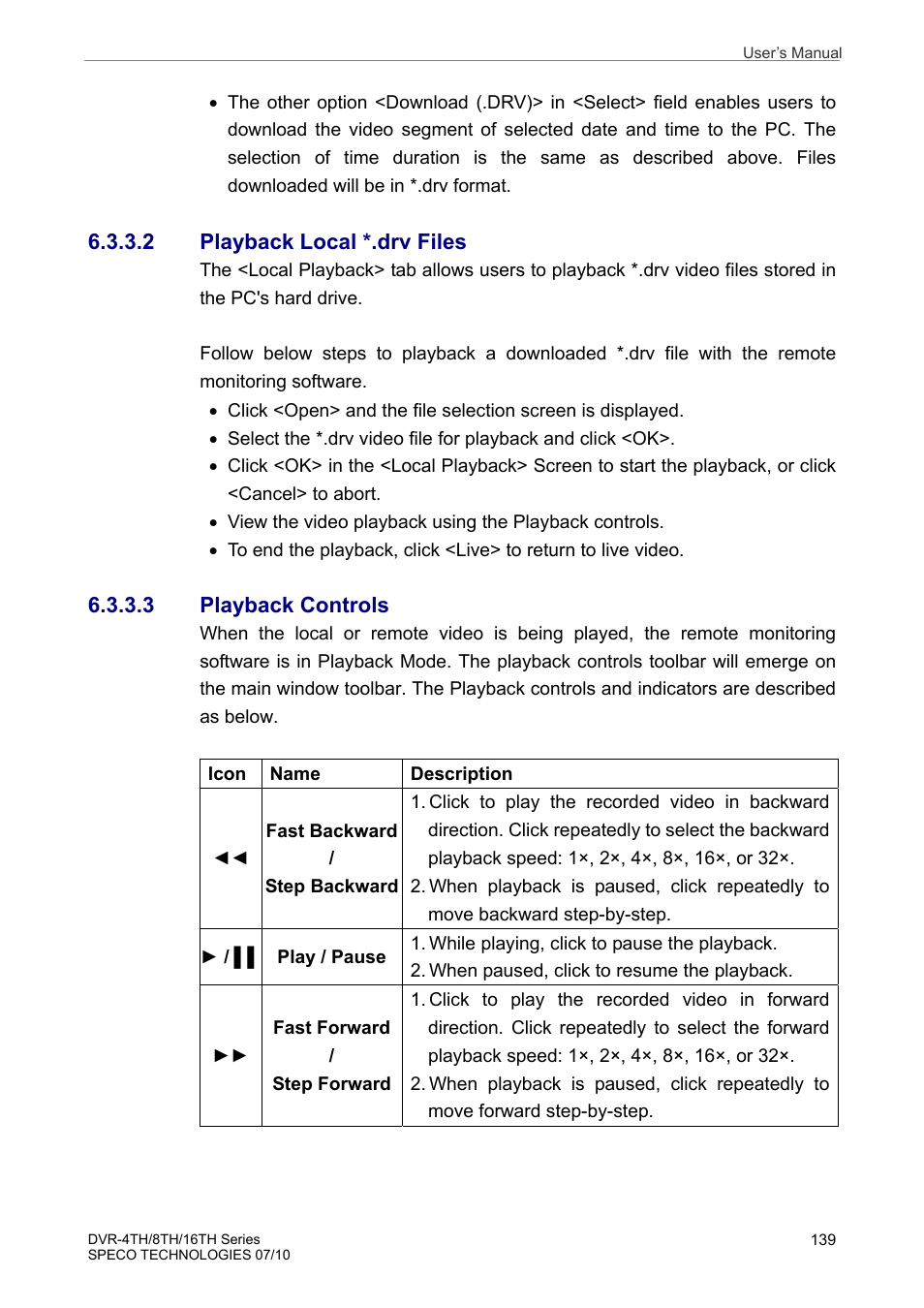 Speco Technologies 8TH User Manual | Page 140 / 175