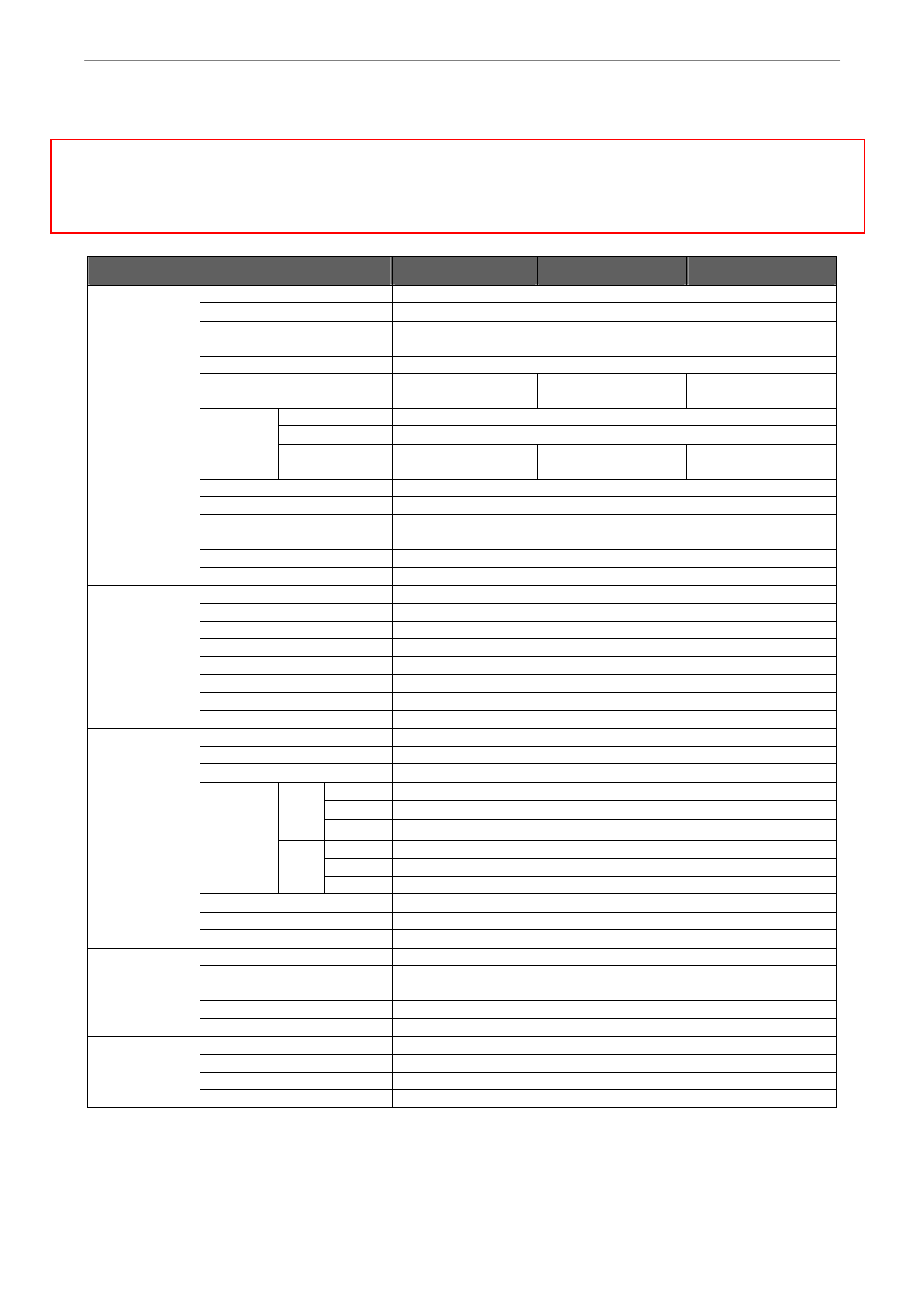 Appendix a: technical specifications | Speco Technologies 8TH User Manual | Page 144 / 175