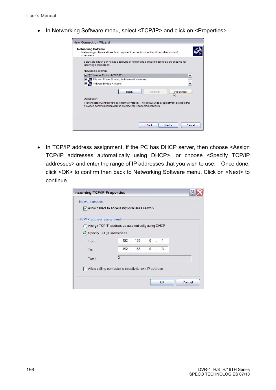 Speco Technologies 8TH User Manual | Page 157 / 175