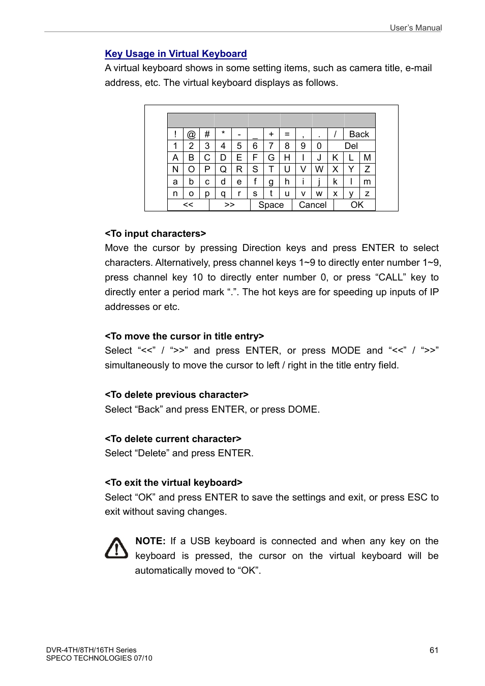 Speco Technologies 8TH User Manual | Page 62 / 175