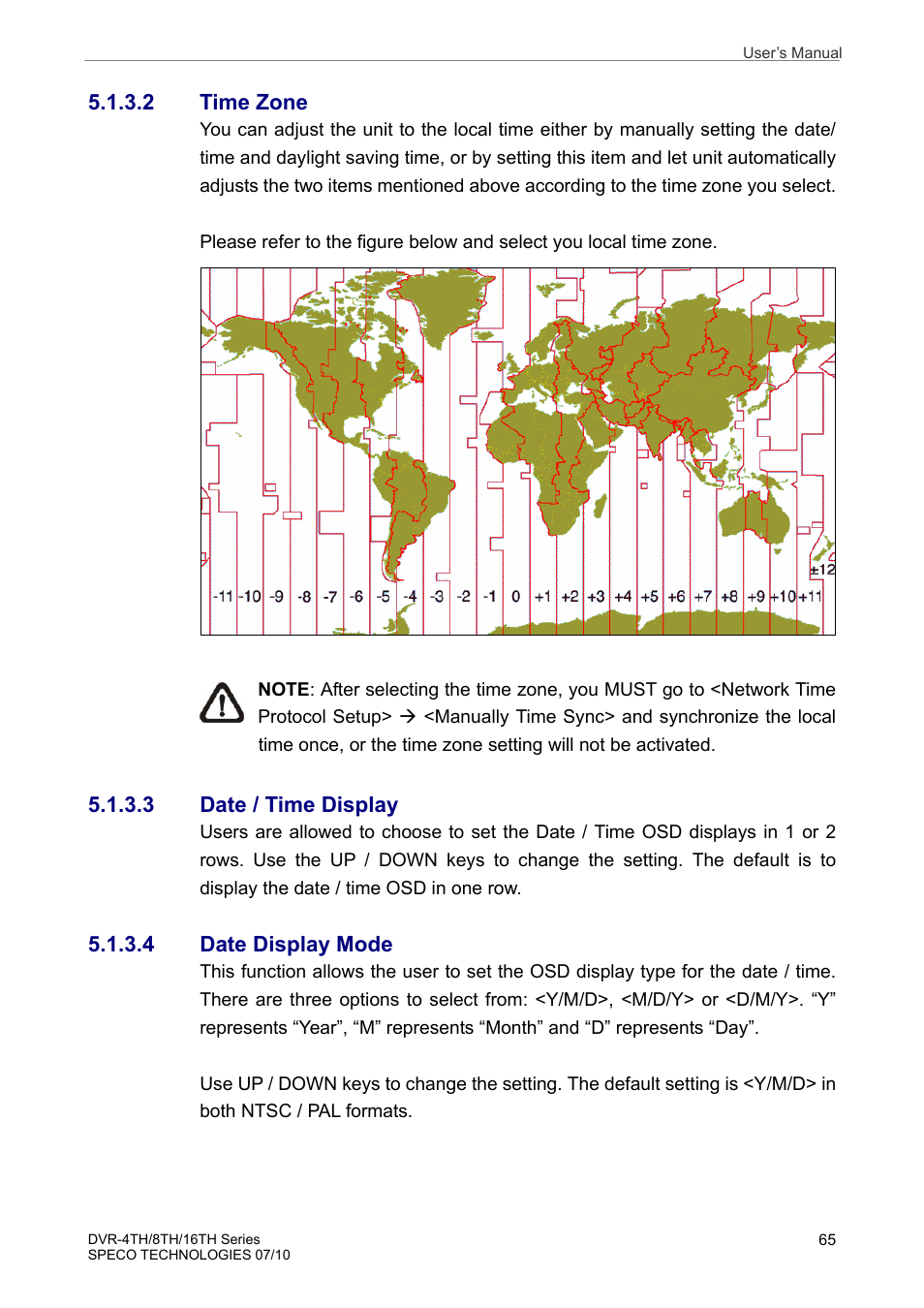 Speco Technologies 8TH User Manual | Page 66 / 175