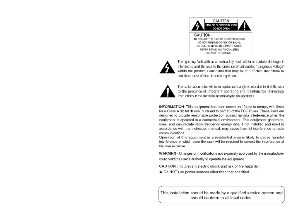 Speco Technologies HT-INTD3 User Manual | Page 2 / 22