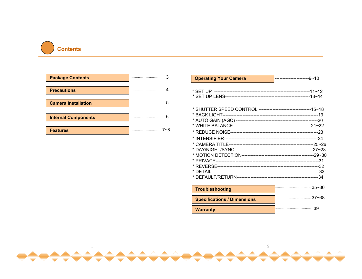 Speco Technologies HT-INTD3 User Manual | Page 3 / 22